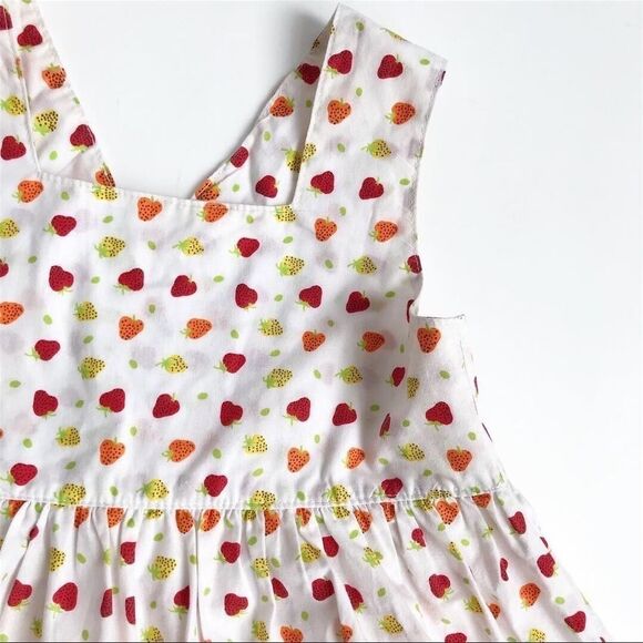 Vintage Jo Joe Fashions strawberry dress 3T - Picture 2 of 5